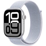 Apple watch S10 gps 42mm silver alu case/blue cloud sport loop, (mwwd3qv/a) Cene