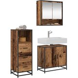  Set namještaja za kupaonicu 3 kom. Staro drvo 65 x 33 x 60 cm | shoptok.hr