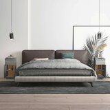  Komoda 2 kosa siva sonoma 30x30x70 cm konstruiran les, (21073347) | Shoptok.si