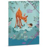 Ars Una My Secret Garden mapa z elastiko z motivom srne A/4 | Shoptok.si