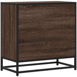 vidaXL Noćni ormarić smeđi hrast 60x31x60 cm Konstruirano drvo i metal | shoptok.hr