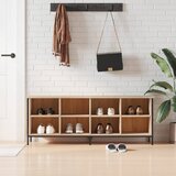 vidaXL Omarica za čevlje sonoma hrast 131x35x50 cm inženirski les | Shoptok.si