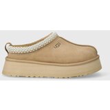 Ugg Kućne papuče od brušene kože Tazz boja: bež, 1122553 | shoptok.hr