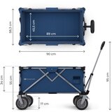 Kinderkraft transportna kolica rollster night blue | shoptok.hr