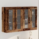 vidaXL Zidna oprema 2 komada staro drvo 69.5x34x90 cm Obrađeno drvo | shoptok.hr