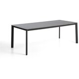 Kave Home Vrtna miza s kamnito mizno ploščo 100x220 cm Anafi – Cene
