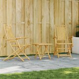  3-dijelni bistro set od bambusa | shoptok.hr