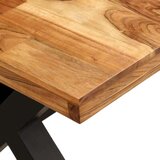 vidaXL blagovaonski stol od masivnog drva bagrema i manga 180 x 90 x 76 cm | shoptok.hr