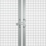 Kavez za kokoši sivi 200 x 91 x 100 cm od pocinčanog čelika | shoptok.hr