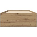  Krevetna konstrukcija s policom Hrast artisan 80 x 200 cm | shoptok.hr