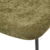 MID.YOU STOL, kovina, tekstil črna, zelena | Shoptok.si