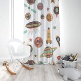  Dečiji draper cosmos beli (jedno krilo) - 140x250cm, D-010 | ePonuda.com