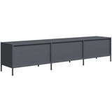 TV TV omarica, jeklo, antracitna, 202x39x43,5 cm | Shoptok.si
