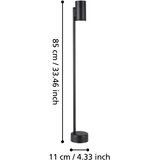 Eglo 900996 - LED spoljašnja lampa IZZALINI 1xGU10/2,8W/230V IP44 | Eponuda.com