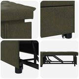  Krevet na razvlačenje Maslinasto zelena 194 x 67 x 82 cm | shoptok.hr