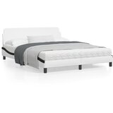 vidaXL Okvir kreveta s uzglavljem bijelo-crni 160x200 cm umjetna koža Cijene