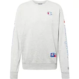 Champion Authentic Athletic Apparel Sweater majica plava / svijetlosiva / crvena / bijela