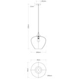 Globo 15548H2 - Luster na sajli MAXY 1xE27/60W/230V crna Slike