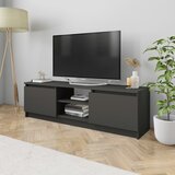 TV ormarić sivi 120 x 30 x 35,5 cm od konstruiranog drva | shoptok.hr