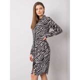 RUE PARIS Dress-TO-SK-1103-7.16P-black-white | shoptok.hr