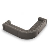 Micadoni Tamno siva kutna garnitura od šenila Lupine – | shoptok.hr