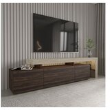Hanah home TV polica Beliz Travertine Walnut | Eponuda.com