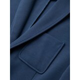 Ombre Men's SLIM knit jacket with subtle texture - dark blue | ePonuda.com