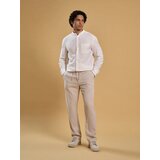 Sinsay Straight leg hlače s dodatkom lana | shoptok.hr