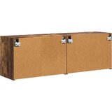 TV zidni ormar Zidne 2 pcs Dimljeni hrast 59,5 x 31 x 40 cm | shoptok.hr