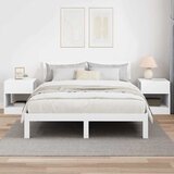  Konačna Stolić 2 pcs Bijelo 40,5 x 40 x 45 cm Konstruirano drvo | shoptok.hr