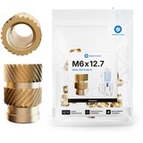 CNC Kitchen Threaded Inserts M6 Standard, M6 x 12.7 (20 pcs) | Eponuda.com