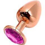 Woomy Tralalo Metal Plug Rose Gold & Magenta S | shoptok.hr