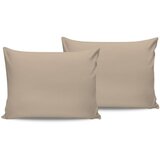  De Beige Beige Satin Pillowcase Set (2 Pieces) | ePonuda.com
