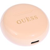 Guess bluetooth slusalice tws small round gold classic logo print bez (GUTWSH1HGCDE) Cene