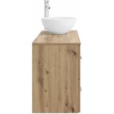  Set namještaja za kupaonicu 2 kom. Hrast artisan Smeđa 49,5 x 41 x 80 cm | Shoptok.si