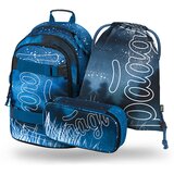 BAAGL Prvošolski set Skate Steel (3-delni) | Shoptok.si