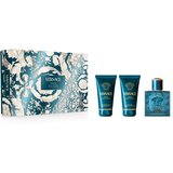 Versace Eros Set EDT 50 ml + SG 50 ml + AS Balm 50 ml Cene