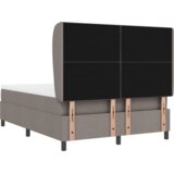  Krevet s uzdignutom podlogom i madracem - Taupe 140x190 cm Tkanina | shoptok.hr