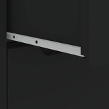  Komoda VISNES crna 60x40x73 cm izrađeno drvo | shoptok.hr