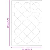  Poplun s jastukom 2 pcs Bijela 135 x 200 cm Mikrofibra | shoptok.hr