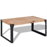  Stolić za Kavu od Masivnog Bagremovog Drveta 100x60x45 cm Cijene