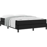 Krevetna konstrukcija s madracem Crna 160 x 200 cm tkanina | shoptok.hr
