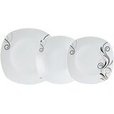 Alpeks Home ALPEKSHOME, JEDILNI SERVIS SIMFONIJA, 18 DELNI SET KROŽNIKOV, (22153478) | Shoptok.si