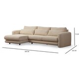 Atelier Del Sofa ugaona garnitura Lily Corner Left Beige | ePonuda.com