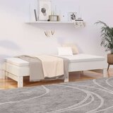  Izvlečna dnevna postelja bela 2x(80x200) cm trdna borovina, (20725372) | Shoptok.si