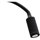  LED fleksibilna zidna lampica sa USB priključkom BASE LED/8W+LED/2W/230V crna | Eponuda.com