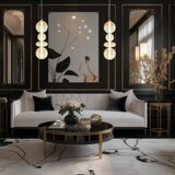  LED luster na sajli DAPHNE LED/36W/230V zlatan | Eponuda.com