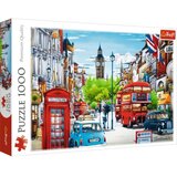 TREF LINE puzzle 1000 london street ( T10557 ) Cene