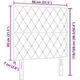 vidaXL naslon za glavu s kristalnim gumbom tapeciran svjetlosivi 80 cm baršun, naslon za glavu s kristalnim gumbom tapeciran svjetlosivi 160 cm baršun | shoptok.hr