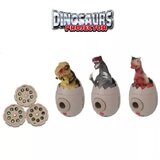 Mini projektor v obliki dinozavra, 10 cm - različni | Shoptok.si